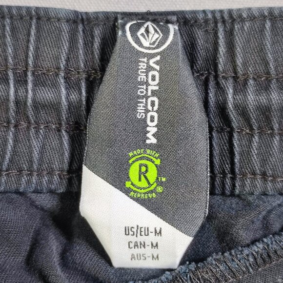 Volcom jogger / street wear pants men's size M grey tapered - Picture 5 of 11